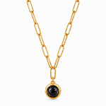 Amore Ellipse Necklace