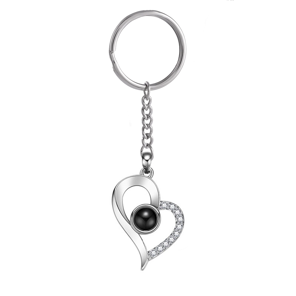 Dollar Sign Split-Ring-Keychain With Crystal Accents Gold-Tone Color # – Mi  Amore