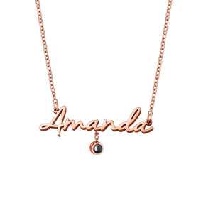 Amore Name Necklace